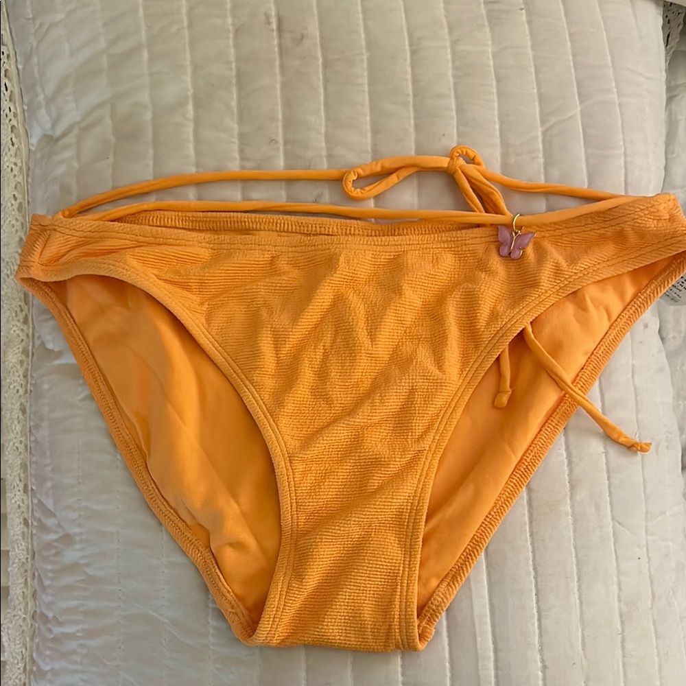 Celebrity Pink Orange Bikini Bottom